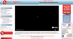 Desktop Screenshot of pricetagpro.com